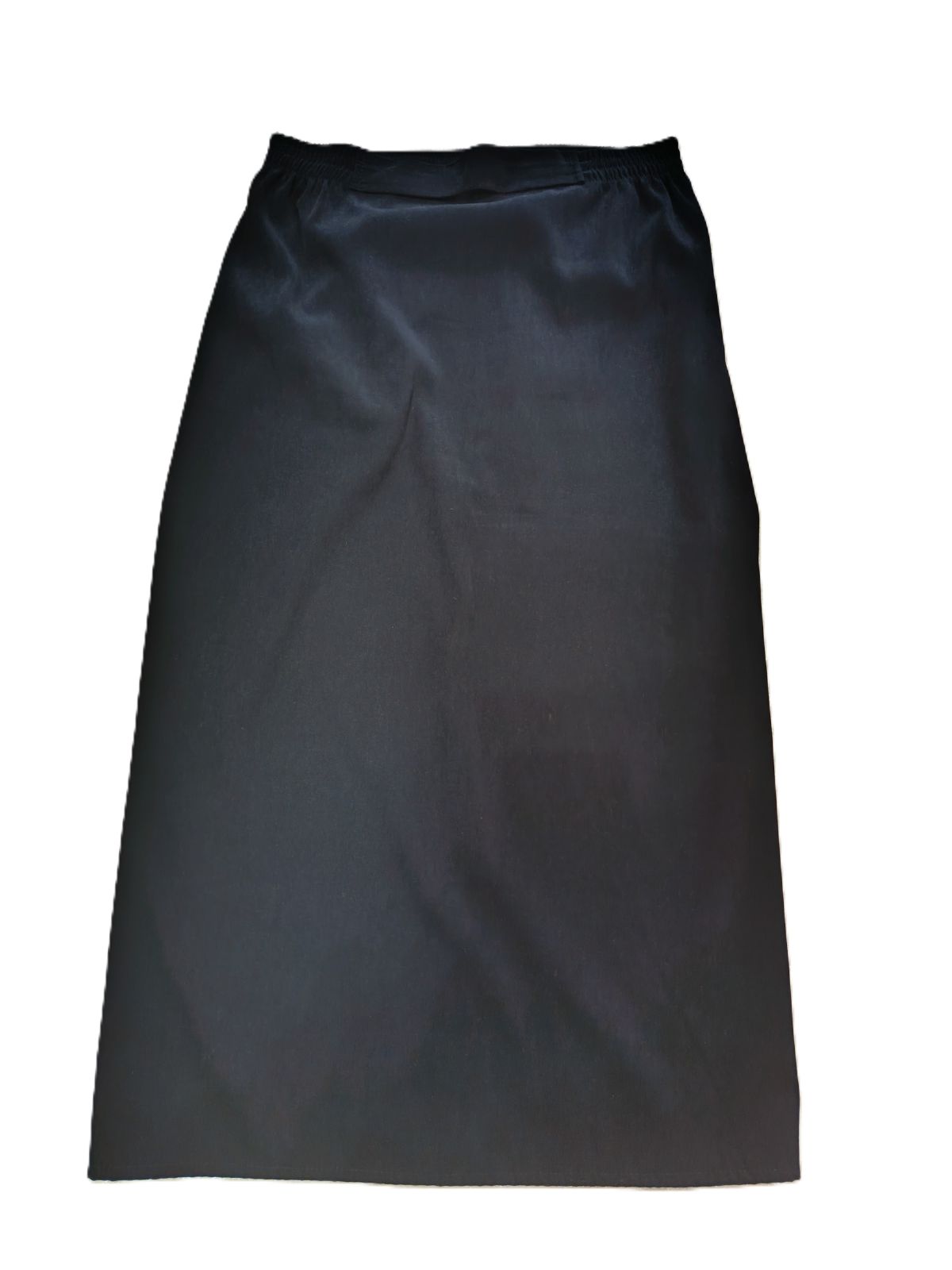 Fustă midi Black Box, neagră, L, cu talie elastică S001286