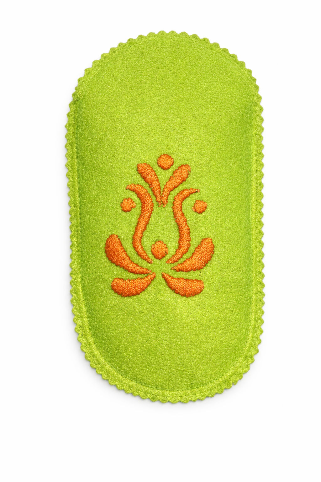 Husă ochelari din pâslă verde intens H000447
