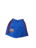 Pantaloni Scurți Sport Copii Albaștri cu Inserții Roșii – Mărime 116 | Second Hand