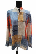 Cămașă Unisex Multicoloră Guler Tip Tunică – Mărime M/L | Second Hand