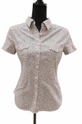 Cămașă H&M Florală Multicoloră cu Mânecă Scurtă – Mărime M Femei | Second Hand
