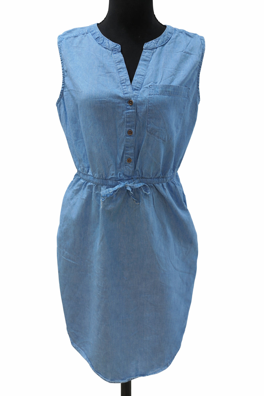 Rochie Beloved Denim Albastru Subțire Fără Mâneci – Mărime M/L Femei | Second Hand