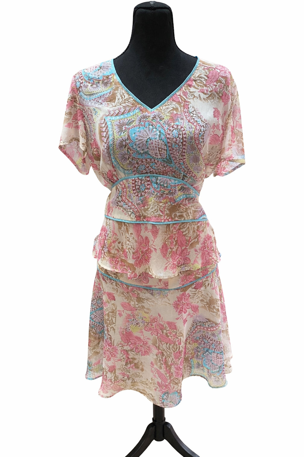 Rochie vaporoasă de vară, mărime estimată M