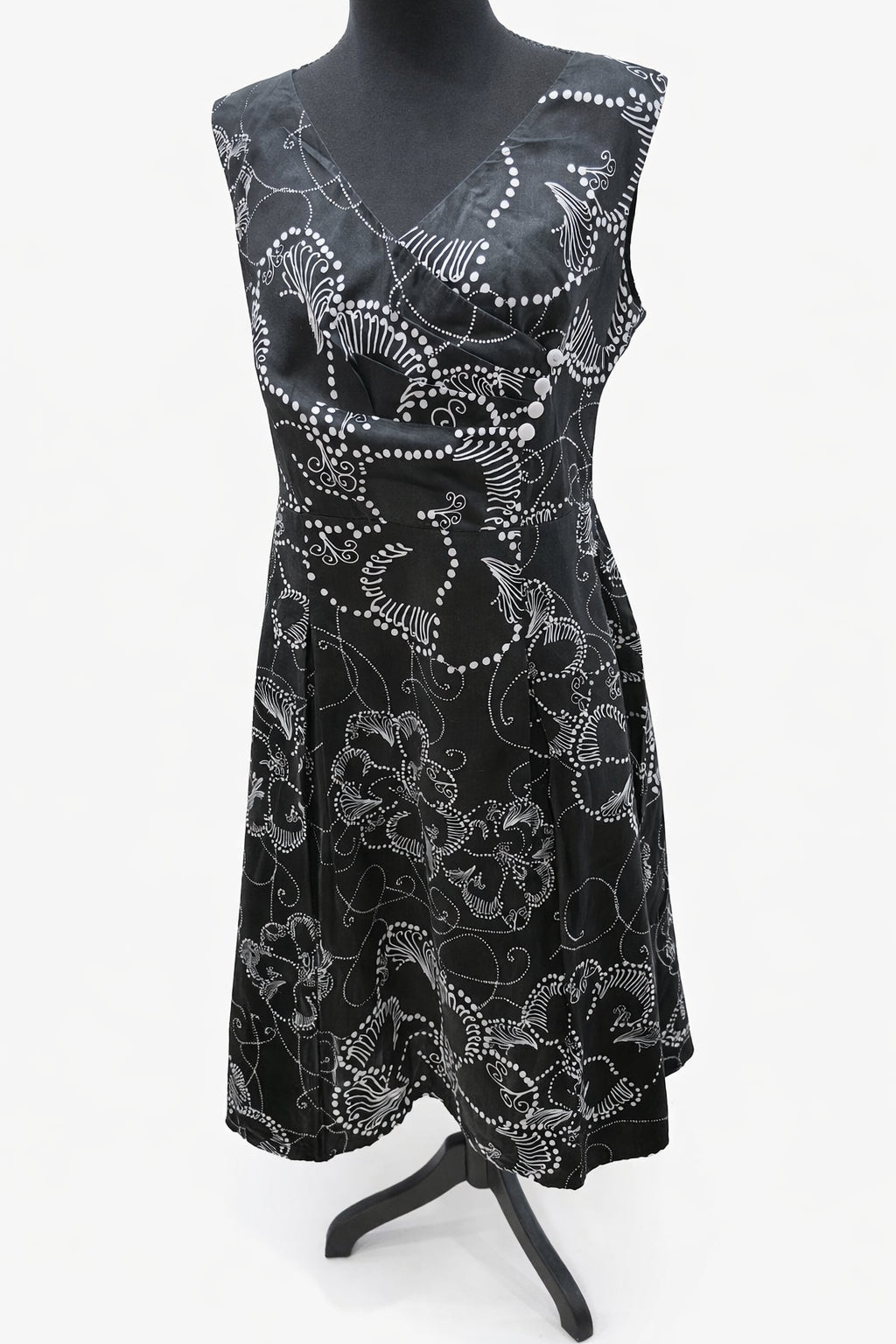 Rochie neagră Sense pentru femei, mărime 42/L