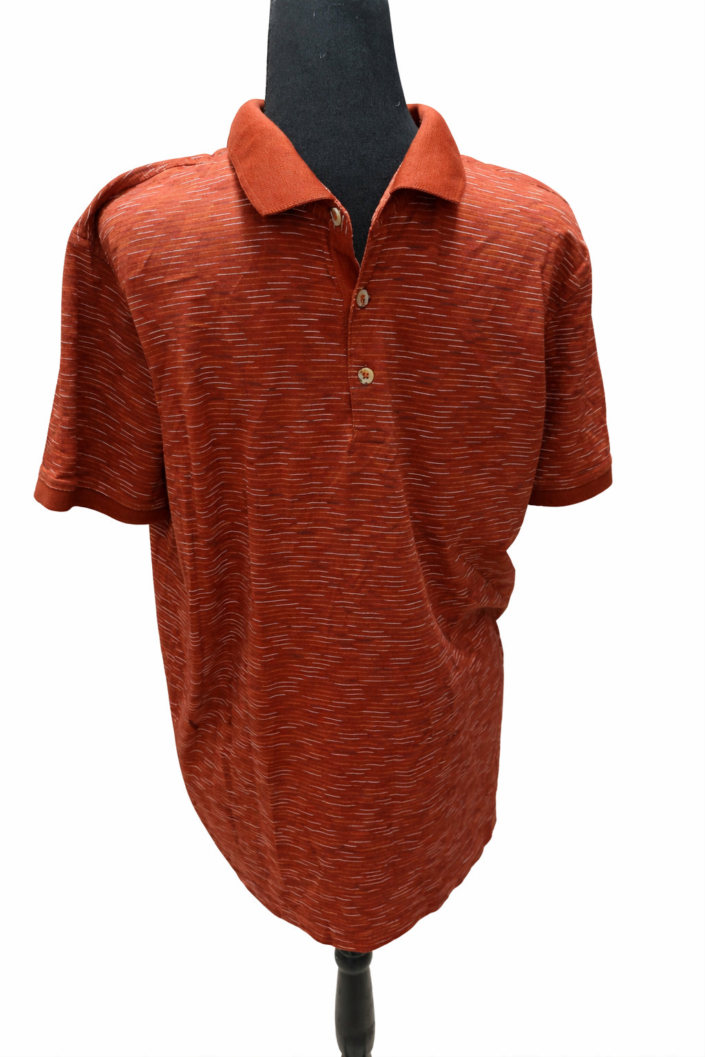 Tricou polo Bigotti pentru bărbați cărămiziu, mărime L/XL