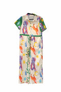 Șalopetă Shein Multicolor mărime L