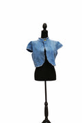 Bolero din denim albastru mărime S/M