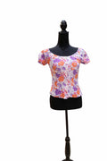 Bluză H&M pentru femei, cu imprimeu floral multicolor