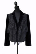 Sacou IxTapa pentru femei, negru elegant