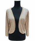 Cardigan Auriu Deschis cu Mâneci Lungi – Mărime M/L Femei | Second Hand