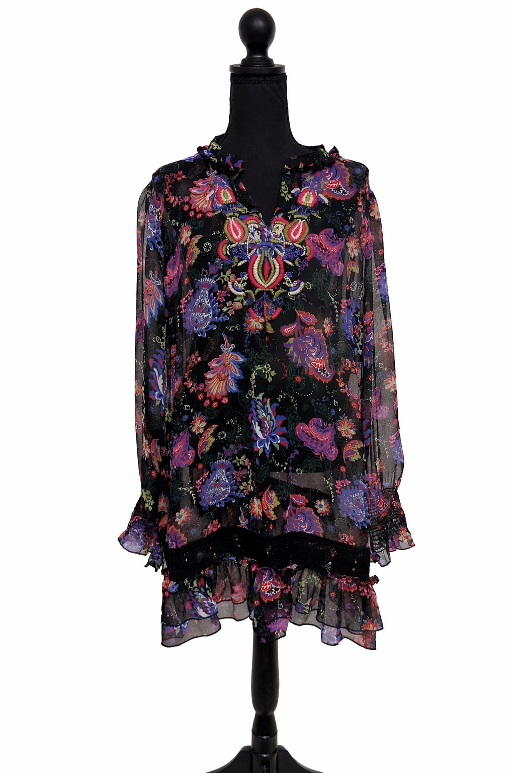 Rochie tip tunică boho pentru femei 52