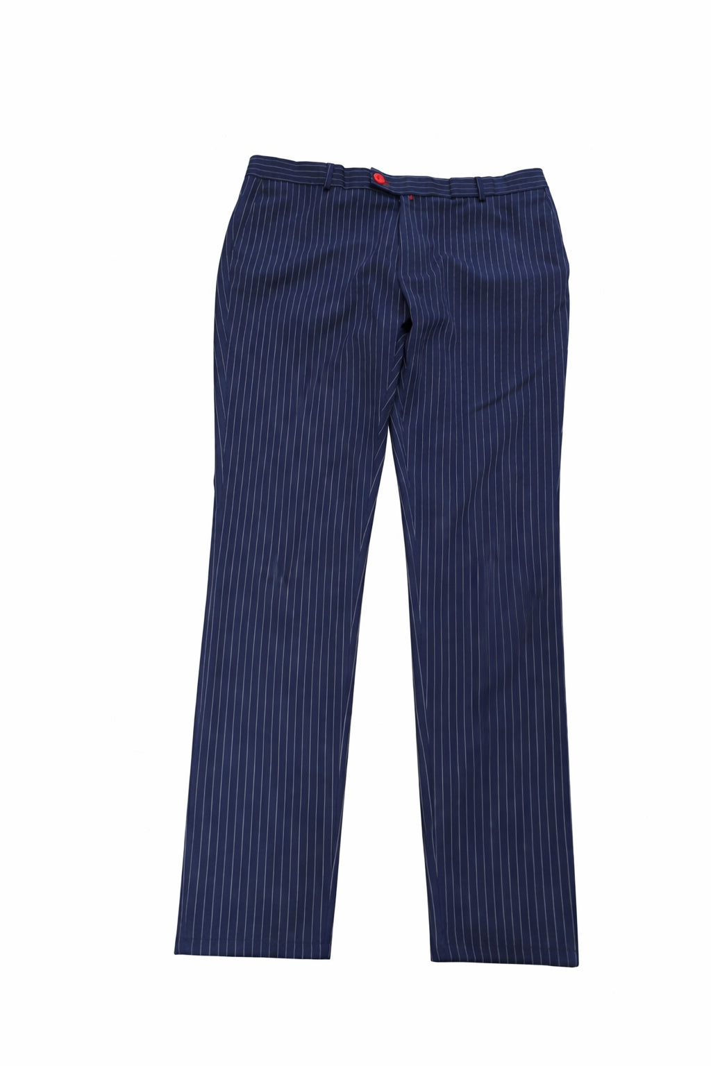 Pantaloni Eleganți Mansfield Bleumarin cu Dungi Fine – Mărime 36 Bărbați | Second Hand