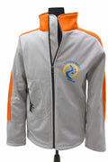 Jachetă Softshell Kariban Sport Gri cu Accente Portocalii – Unisex Mărime M | Second Hand