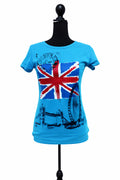 Tricou S.O.L.L damă albastru, mărime 32