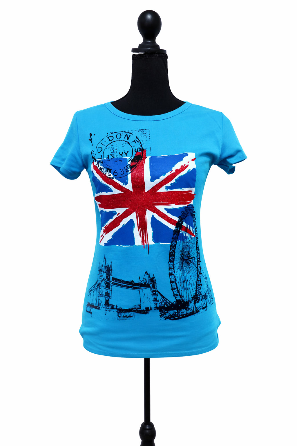 Tricou S.O.L.L damă albastru, mărime 32