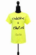 Tricou unisex verde neon, mărime S