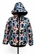 Geacă de iarnă Cool Club, copii, 146, imprimeu geometric multicolor