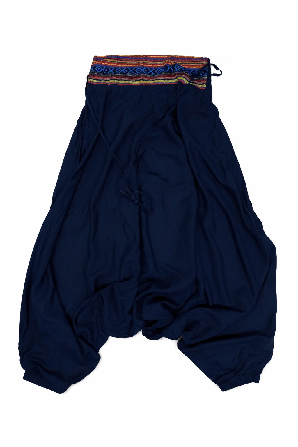 Pantaloni tip harem Rainbow, damă, 36, bleumarin