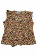 Bluză Pieces, damă, S, imprimeu animal print