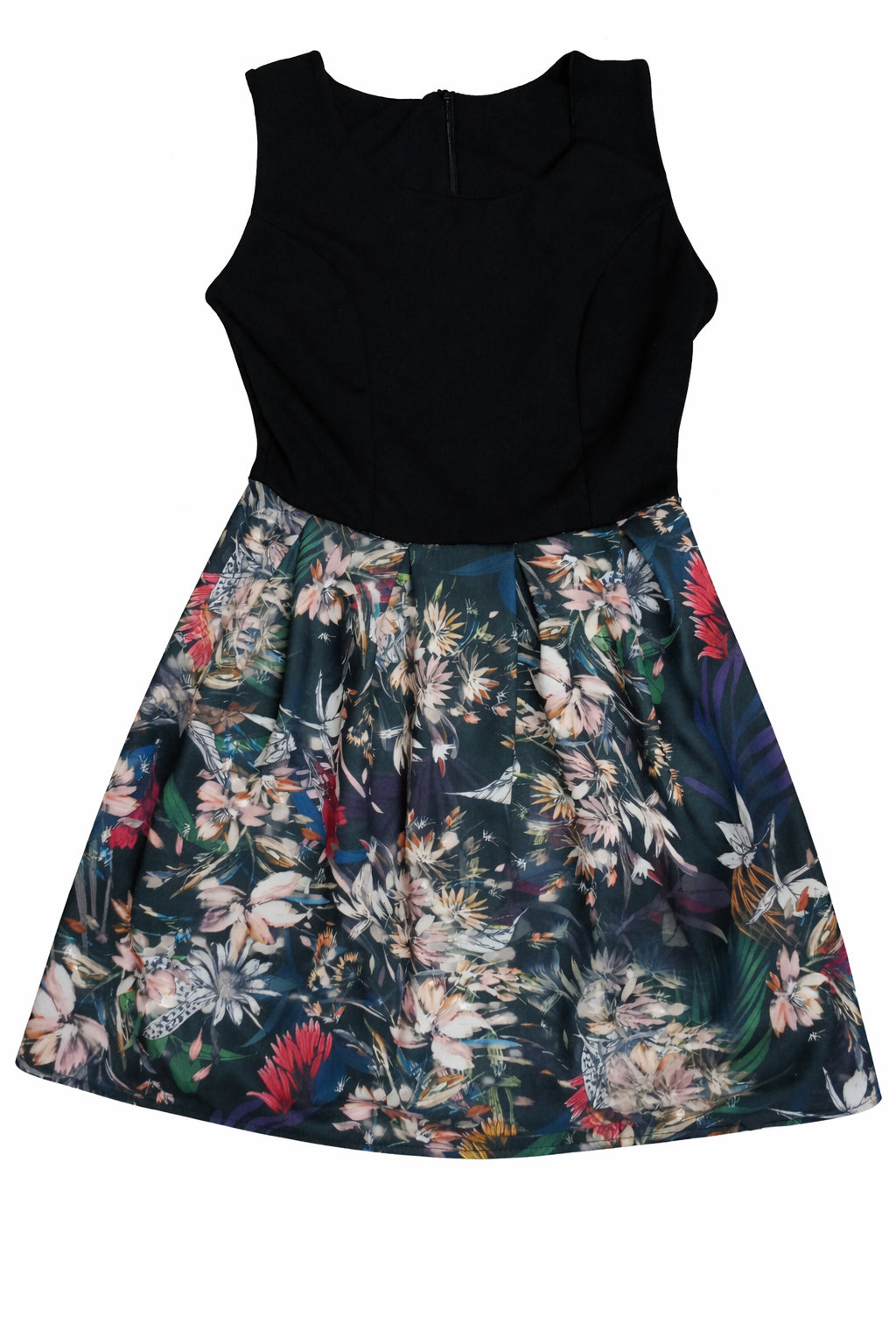 Rochie elegantă fără mâneci, mărime S-M