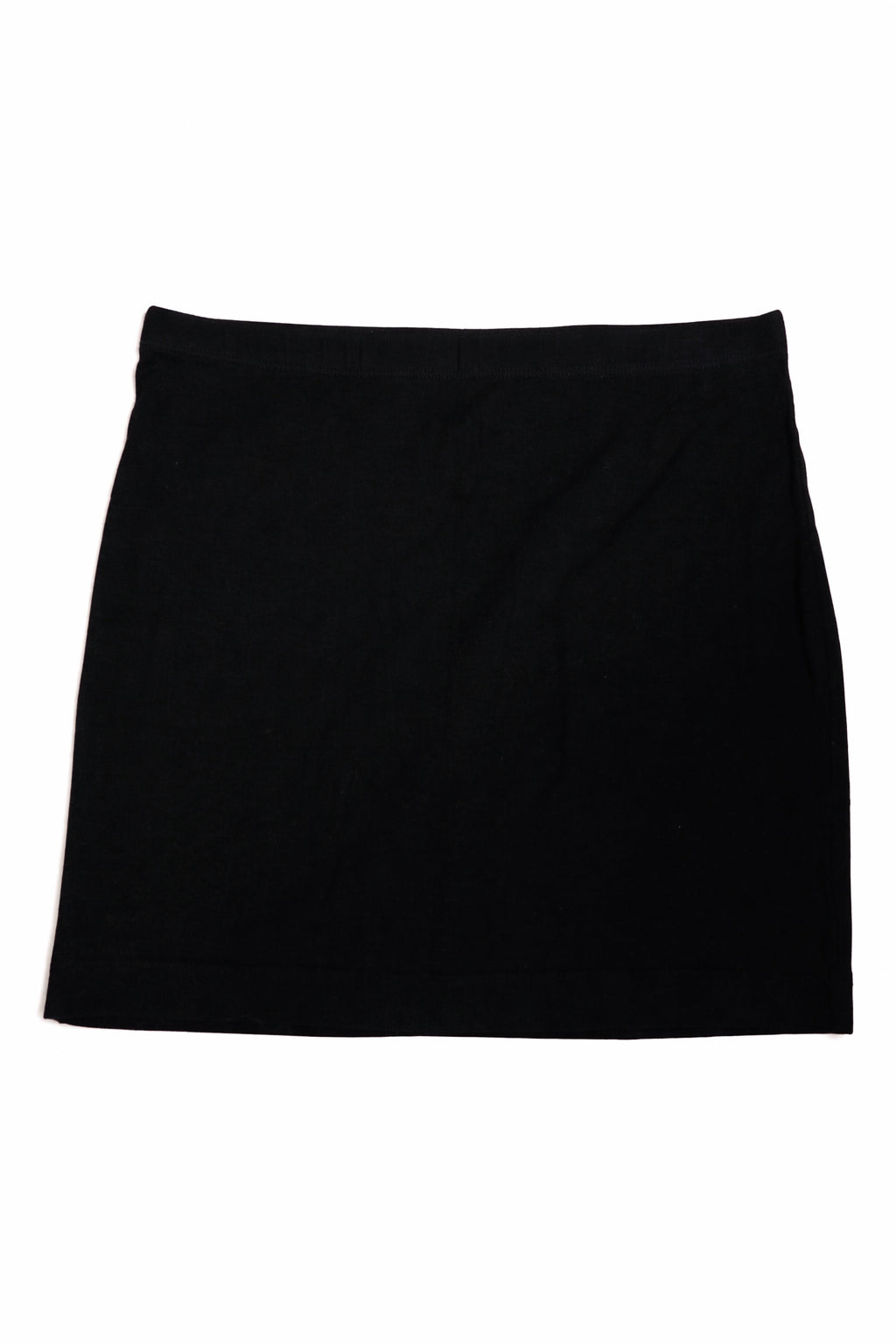 Fustă H&M, neagră mini, mărime S, realizată din material elastic și confortabil