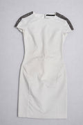 Rochie Zara pentru femei, crem elegantă, mărime XS