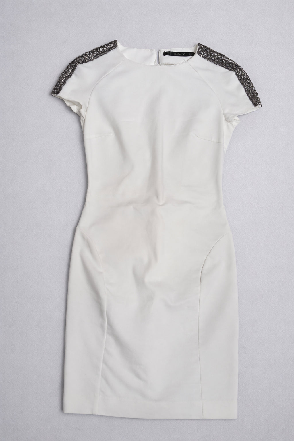 Rochie Zara pentru femei, crem elegantă, mărime XS