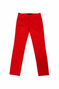 Pantaloni Zara pentru femei, roșii, mărime 34