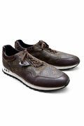 Pantofi sport maro Louis Vuitton pentru bărbați, mărime 44
