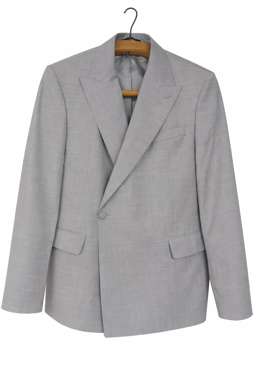 Sacou elegant Alberto Bossi, gri deschis, mărime 52