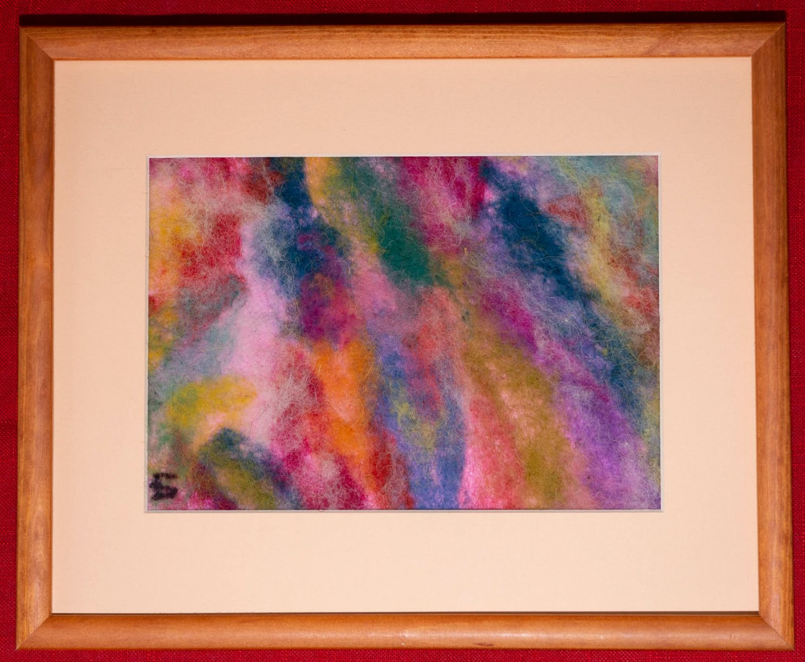 Tablou „Peisaj abstract vibrant” - 30x40