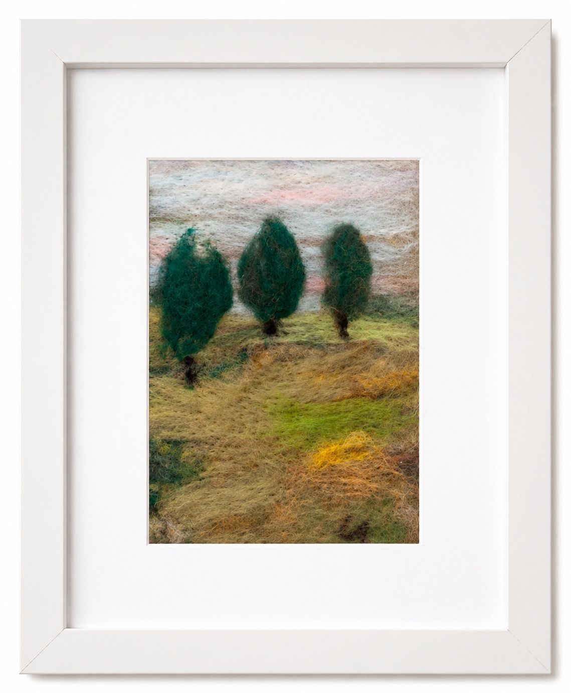 Tablou „Copaci solitari” - 28x34