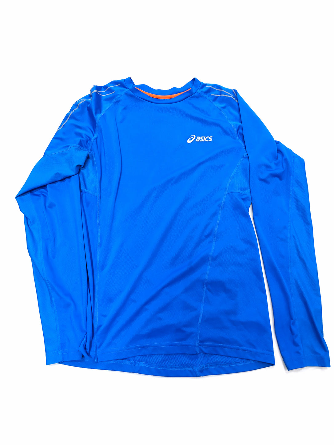 Bluză sport ASICS albastră, cu mânecă lungă