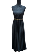 Rochie Er Er elegantă neagră, S, fără mâneci