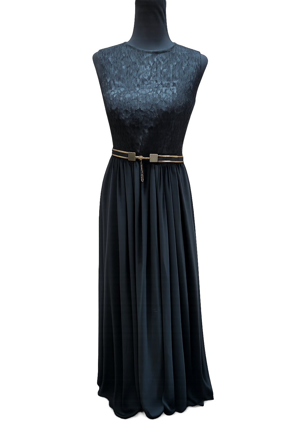 Rochie Er Er elegantă neagră, S, fără mâneci