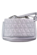 Geantă de umăr Nine West gri deschis
