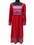 Rochie lungă damă roșie, L