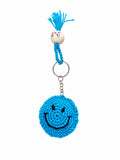 Breloc handmade croșetat smiley