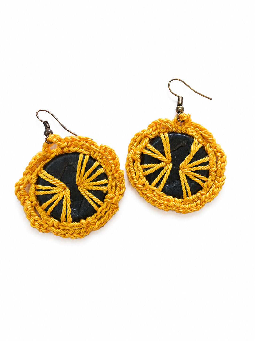 Cercei croșetați handmade