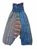 Șalopetă tip harem multicolor, M