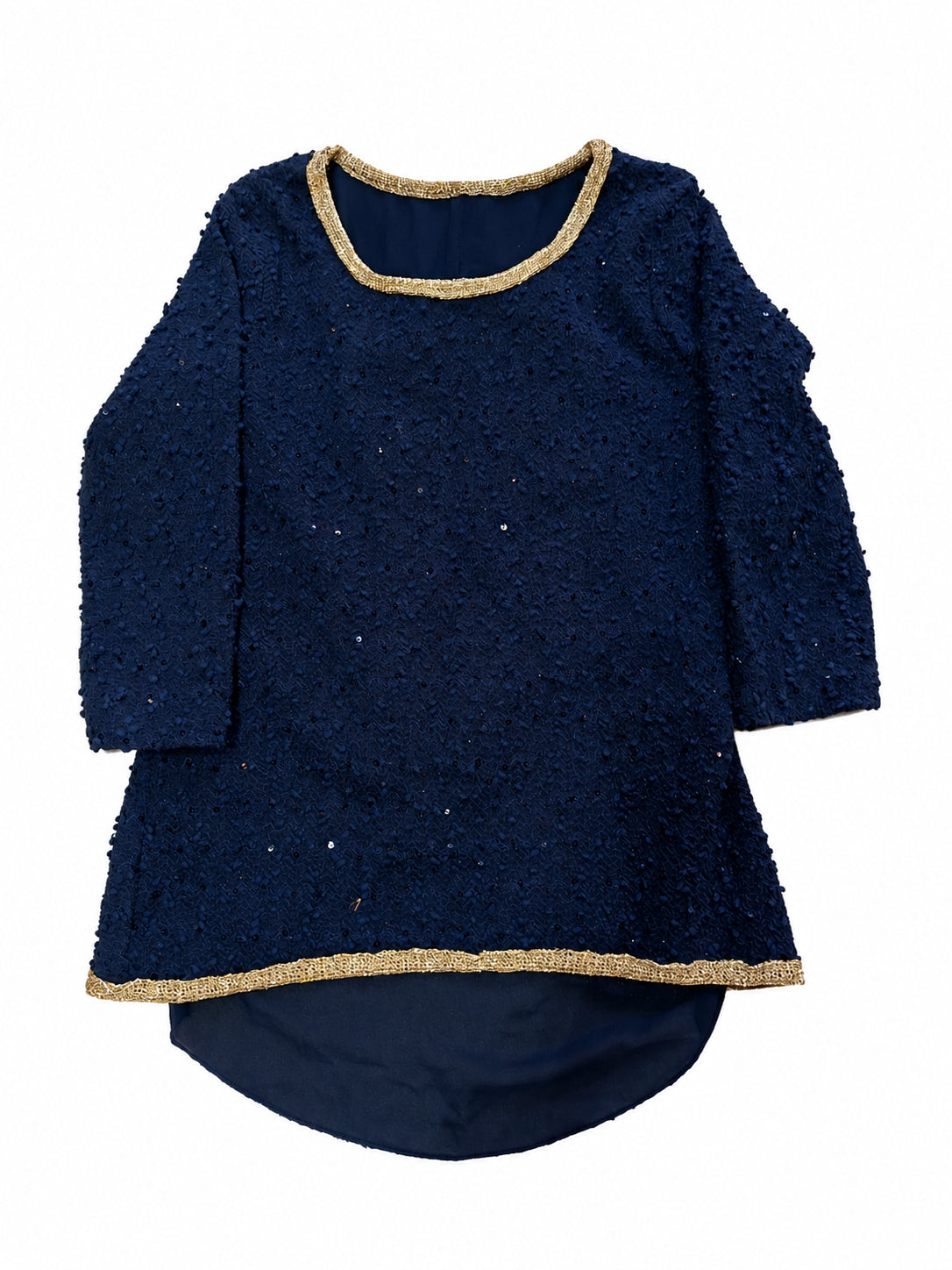 Bluză elegantă bleumarin damă, S/M