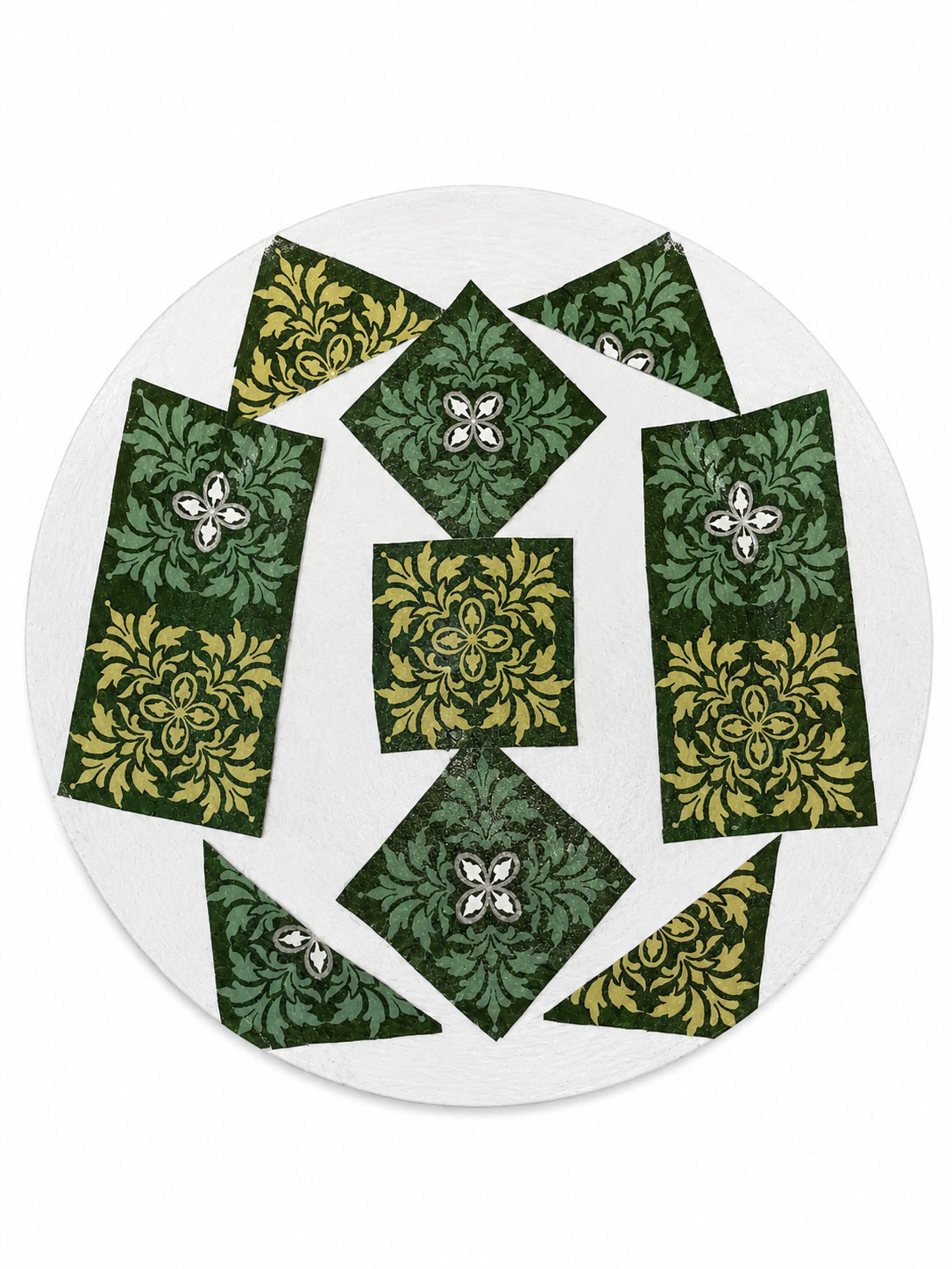 Farfurie decorativă rotundă handmade