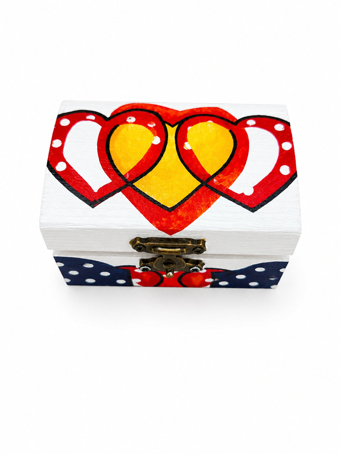 Cutie decorativă din lemn