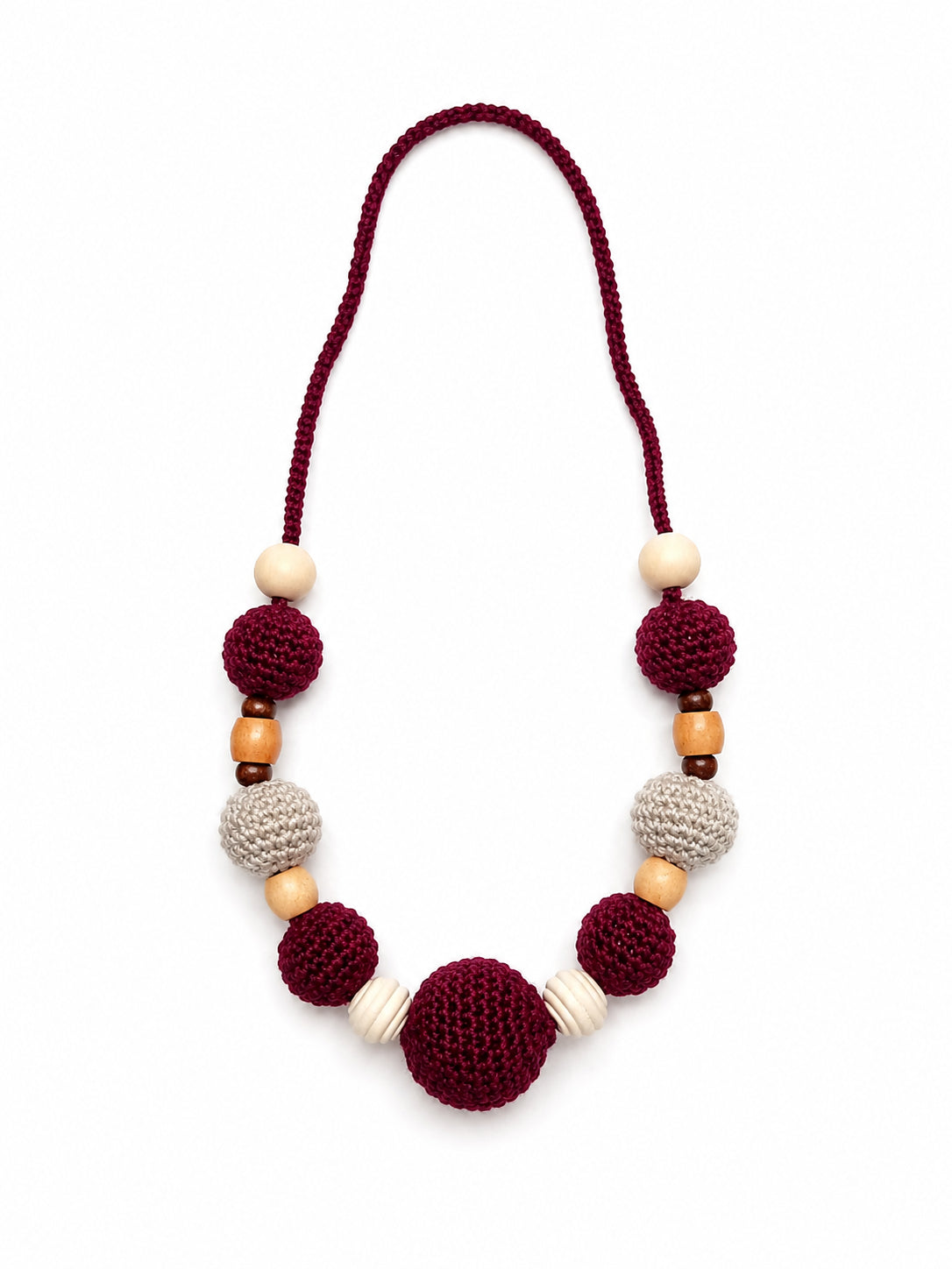 Colier handmade croșetat