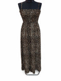 Rochie lungă Janina cu imprimeu leopard, 40