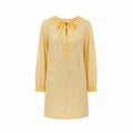 Rochie Hanro, galben pastel din dantelă, 40