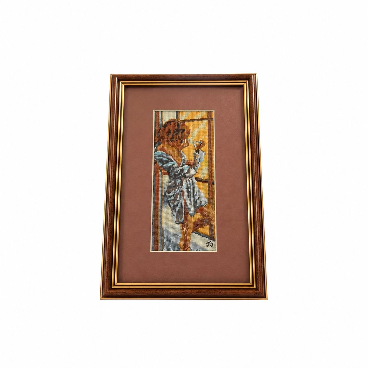 Tablou decorativ cu broderie