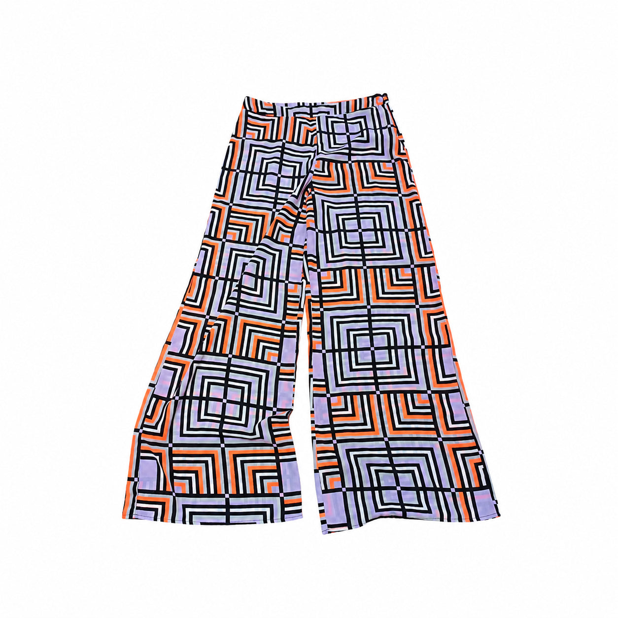 Pantaloni damă cu croială largă, 38