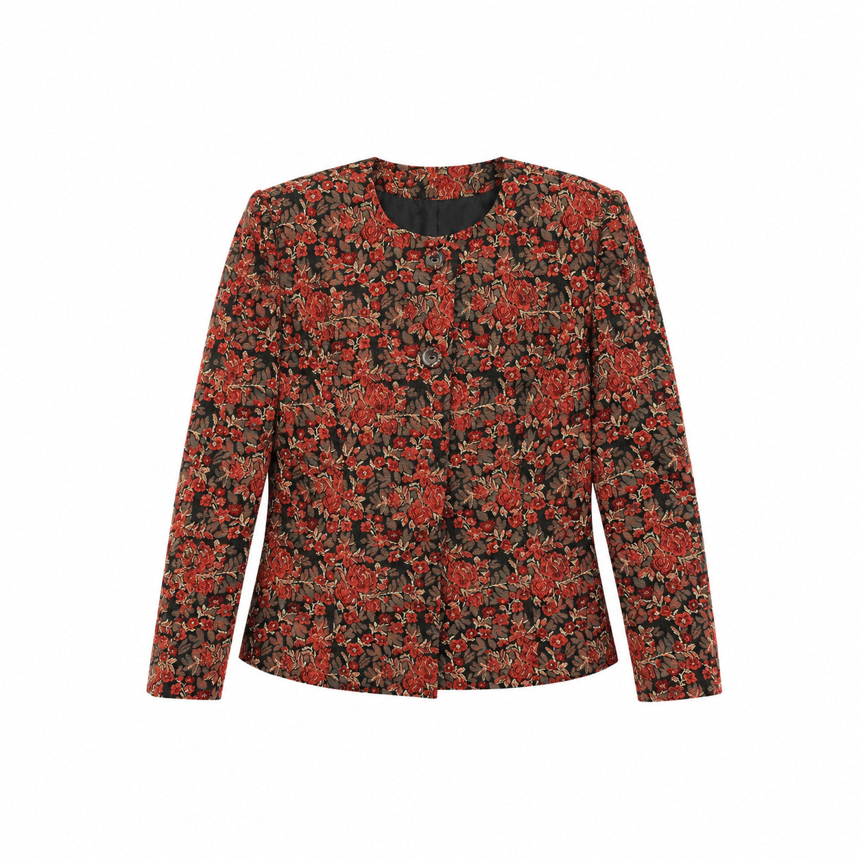 Sacou damă elegant cu imprimeu floral, M