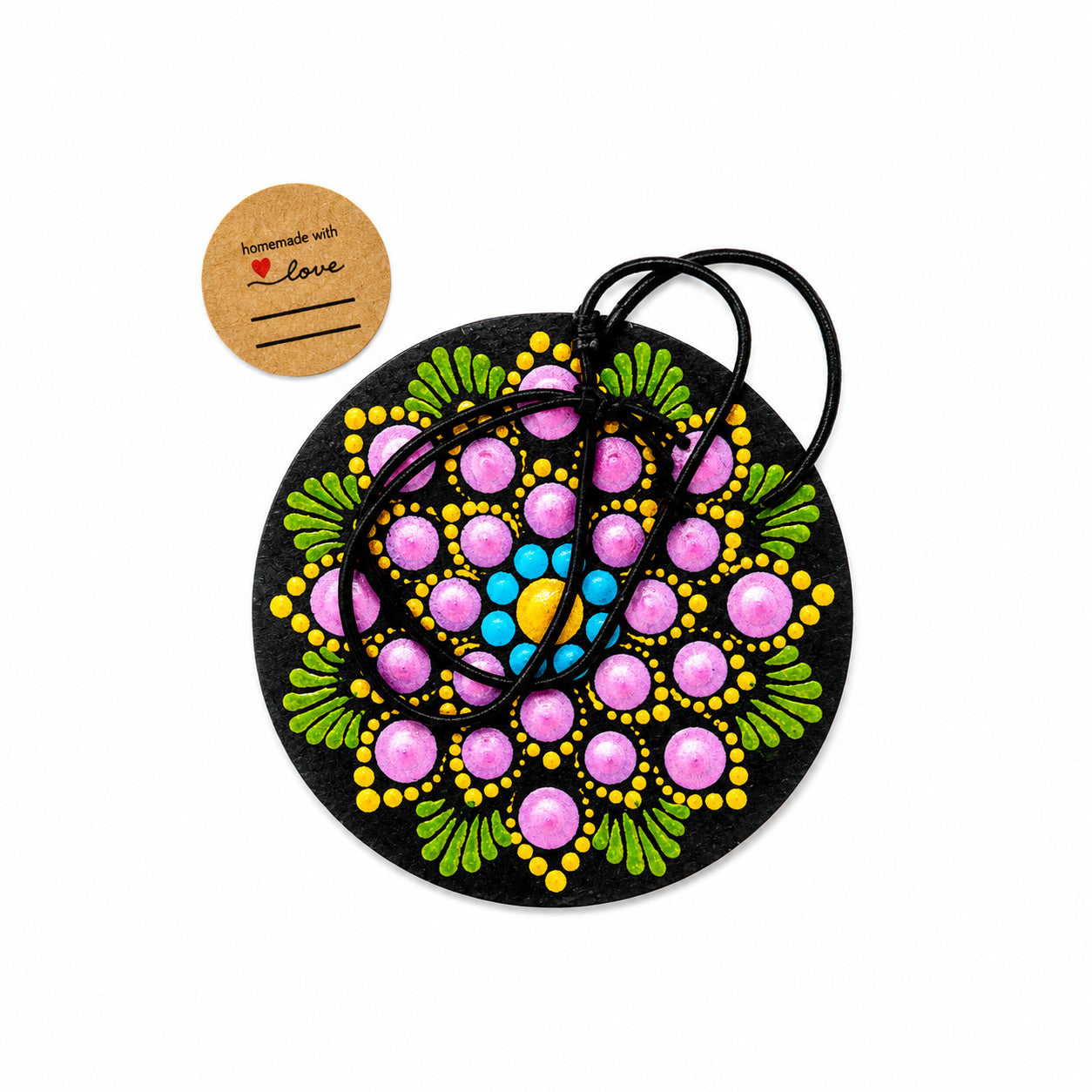 Ornament handmade oglindă mașină, 7